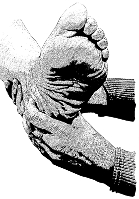 Massage pied